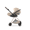 Cybex Mios 4.0 Style Rosegold Cozy Beige zestaw 3w1 z fotelikiem Cloud T i-Size