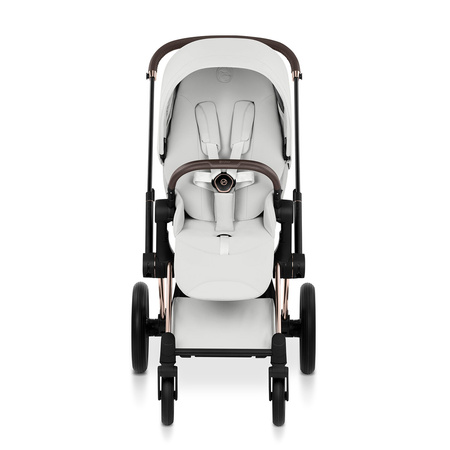 Cybex Priam 5.0 Rosegold Off White zestaw 3w1 z fotelikiem Cloud T i-Size