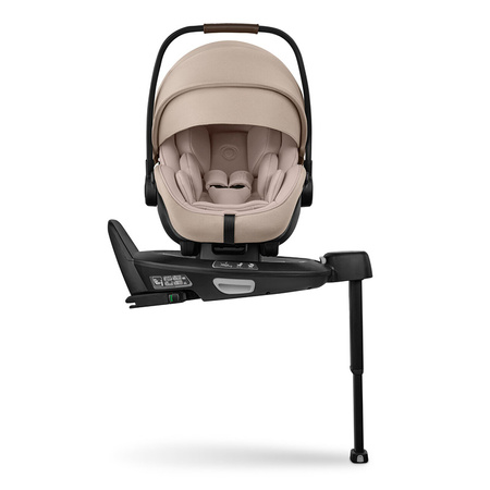 Bugaboo Otter Desert Taupe fotelik z Bazą 360 Isofix zestaw 0-13 kg