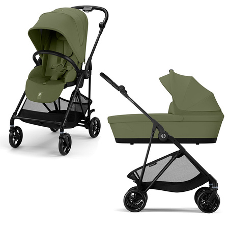 Cybex Melio 2025 Moss Green zestaw 3w1 z fotelikiem Cybex Cloud G i-Size