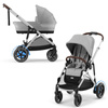 Cybex e-Gazelle S Stone Grey wózek głęboko-spacerowy 2w1
