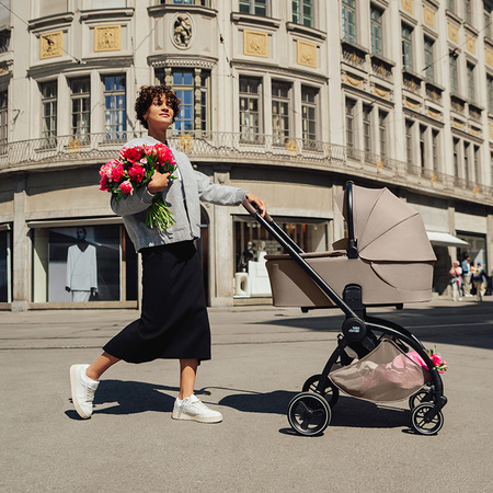 Britax Romer Rio Lux Soft Taupe zestaw 3w1 z fotelikiem Baby-Safe Pro