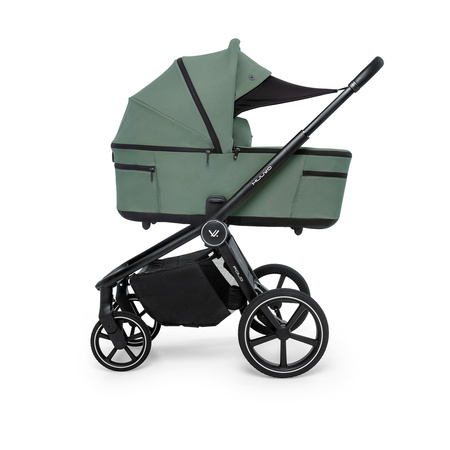 Muuvo Fold Pine Green wózek 2w1 (głęboko-spacerowy)