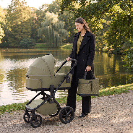 Future Design Inspiro Almond Cream wózek 2w1 głęboko-spacerowy