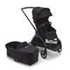 Bugaboo Dragonfly wózek 2w1 głęboko-spacerowy rama Black/Midnight Black-Midnight Black