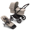 Bugaboo Donkey 5 Mono Black/Desert Taupe wózek 2w1 głęboko-spacerowy