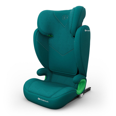 Kinderkraft Junior Fix 2 Plus i-size Zielony fotelik samochodowy 100-150 cm