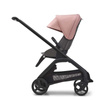 Bugaboo Dragonfly wózek spacerowy rama Black/Grey Melange-Morning Pink