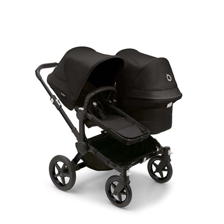 Bugaboo Donkey 5 Duo Black/Desert Taupe wózek 2w1 rok po roku