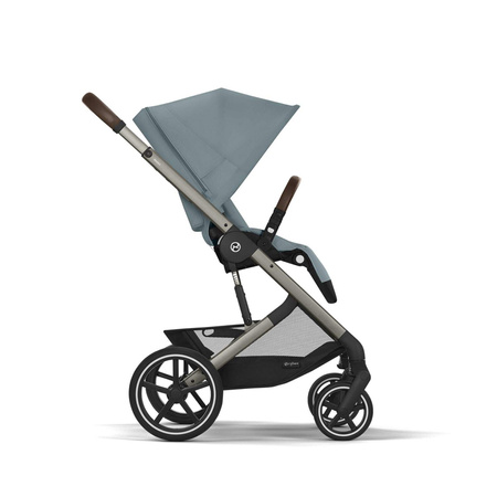 Cybex Balios S Lux 2.0 Stormy Blue zestaw 3w1 z fotelikiem Cloud G Plus