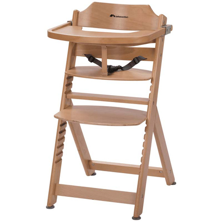 BebeConfort Timba Natural Wood krzesełko do karmienia 