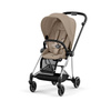 Cybex Mios Chrome Black Cozy Beige wózek spacerowy