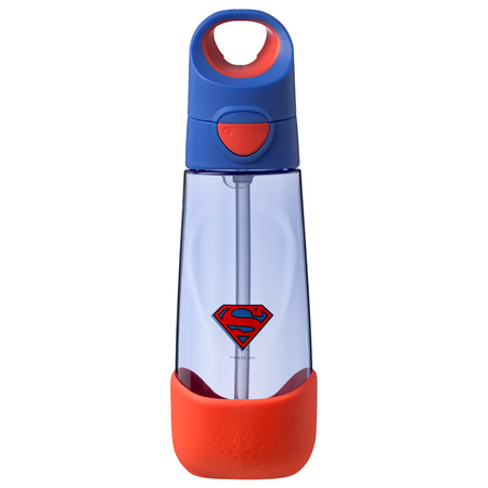 B.Box Bidon tritanowy ze słomką 600 ml Superman