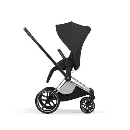 Cybex Priam 5.0 Champagne Gold Sepia Black wózek 2w1 głęboko-spacerowy