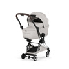Cybex Coya 2 Style Chrome Brown City Grey wózek 2w1 głęboko-spacerowy