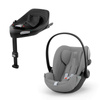 Cybex Cloud G i-Size Stone Grey Plus fotelik z bazą G zestaw 0-13 kg