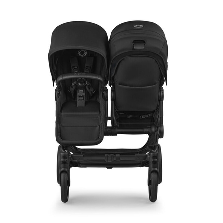Bugaboo Donkey6 Twin Black/Heritage Black wózek 2w1 dla bliźniąt