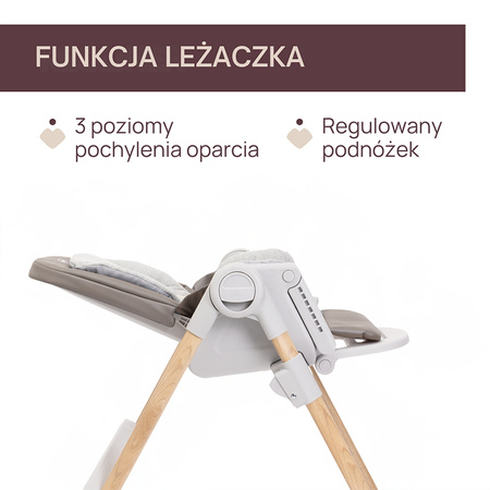 Chicco Polly Armonia Mother Pearl Krzesełko do karmienia