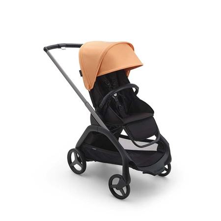 Bugaboo Dragonfly wózek spacerowy rama Graphite/Midnight Black-Island Coral