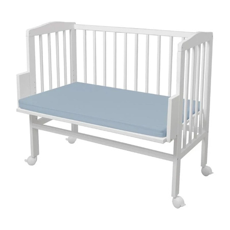 Waldin Prześcieradło do dostawki 2w1 90x50 Niebieskie