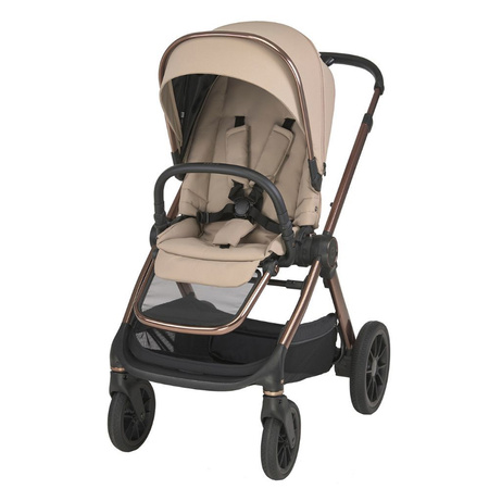 Espiro Code Loving Beige zestaw 4w1 z fotelikiem Cloud G Plus i bazą Base G