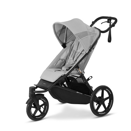 Cybex Avi Spin Fog Grey zestaw 2w1 z Gondolą S i adapterami do gondoli
