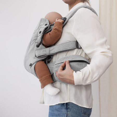 BabyBjorn Saszetka do nosidełka Woven Melange Jasny Szary