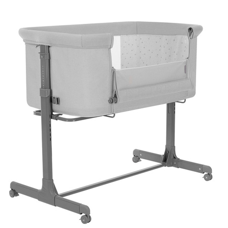 Carrello Łóżeczko dostawne Luna Carbon Grey