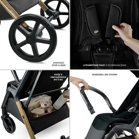 Kinderkraft Loom Ink Black wózek spacerowy