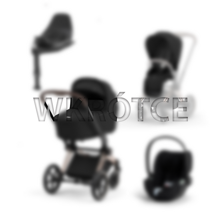 Cybex Priam 5.0 Rosegold Sepia Black zestaw 4w1 z fotelikiem i bazą
