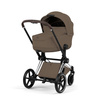 Cybex Priam 5.0 Chrome Brown Coconut Brown wózek 2w1 głęboko-spacerowy