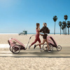 Cybex Zeno Silver Pink przyczepka do roweru / wozek do biegania 