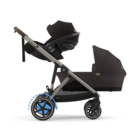 Cybex e-Gazelle S Chocolate Brown Wózek Spacerowy