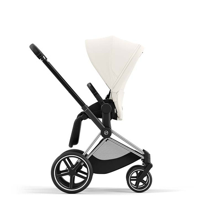 Cybex Priam 4.0 OFF WHITE zestaw 4w1 z fotelikiem Cloud T Plus i bazą T