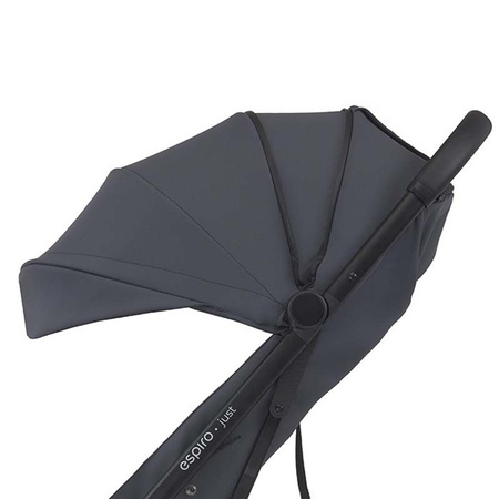 Espiro Just Graphite Berry wózek spacerowy