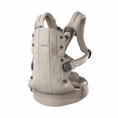 BabyBjorn nosidełko Harmony Woven Jasny Beż Melange