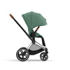 Cybex Priam 4.0 Chrome Brown Leaf Green wózek spacerowy