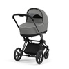 Cybex Priam 4.0 Matt Black Soho Grey wózek głęboki
