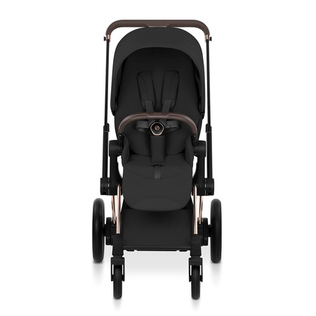Cybex e-Priam 5.0 Rosegold Sepia Black wózek 2w1 głęboko-spacerowy