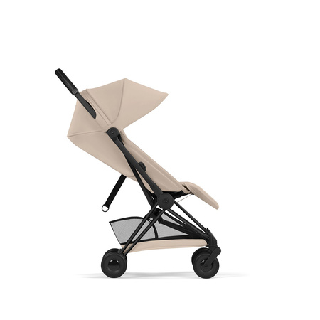 Cybex Coya 2 Comfort Matt Black Cozy Beige wózek spacerowy