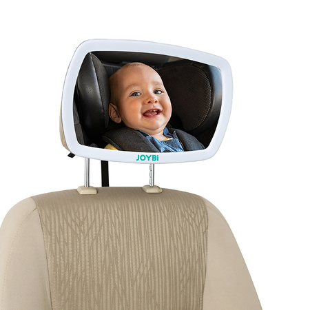 Joybi Lusterko do obserwacji dziecka w podróży 360 LED