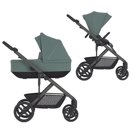 Anex Modu Greeny wózek 2w1 bliźniaczy rok po roku