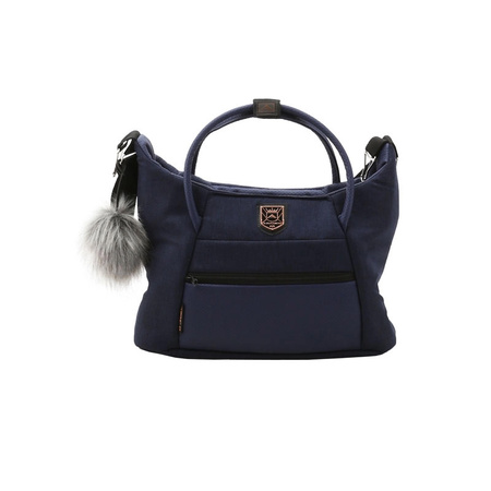 Adamex Belissa Special Edition Granatowy wózek 2w1 głęboko-spacerowy