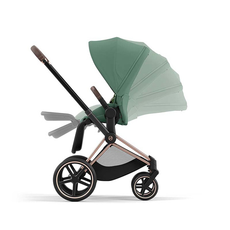 Cybex Priam 4.0 Leaf Green zestaw 4w1 z fotelikiem Cloud T Plus i bazą T