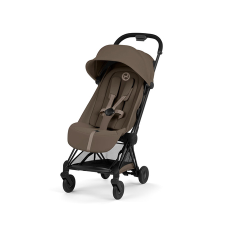 Cybex Coya 2 Comfort Matt Black Coconut Brown wózek spacerowy