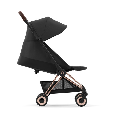Cybex Coya Rosegold Sepia Black wózek spacerowy