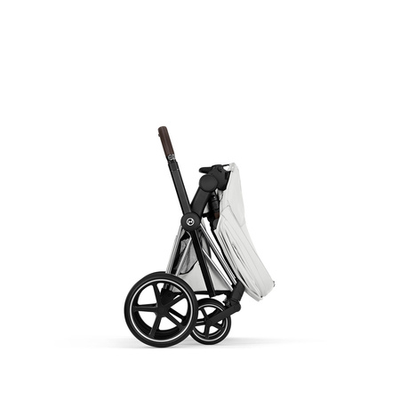 Cybex Priam 5.0 Chrome Brown Off White wózek 2w1 głęboko-spacerowy