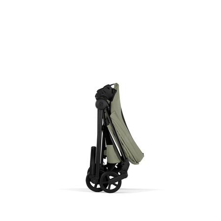 Cybex Mios 4.0 Style Matt Black Sage Green zestaw 3w1 z fotelikiem Cloud T i-Size
