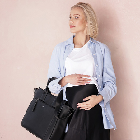 Joissy Torba dla Mamy Gina Black Gun Metal