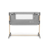 Kinderkraft Łóżeczko dostawne Neste Grow Light Grey Wood